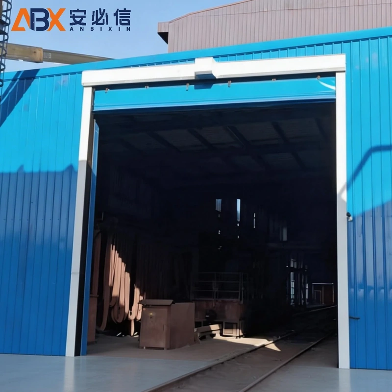 马鞍山软帘堆积门
